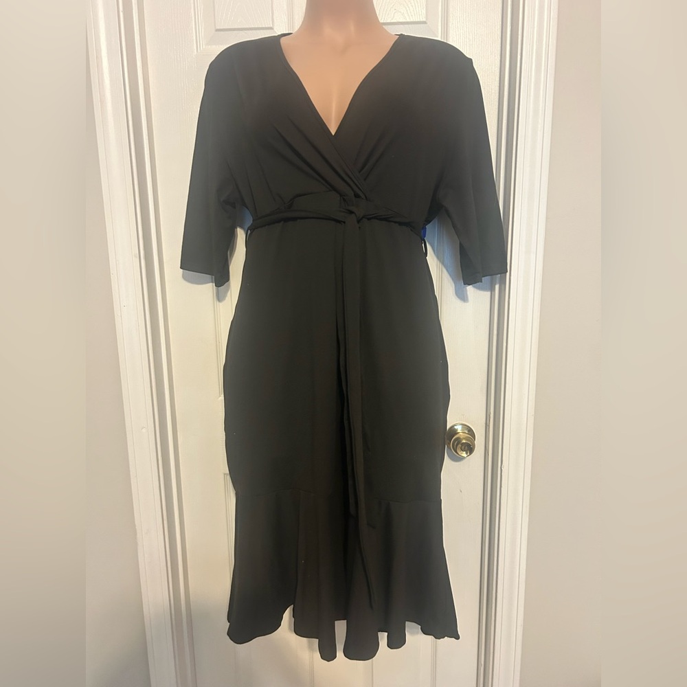 Elegant Black Women's Dress